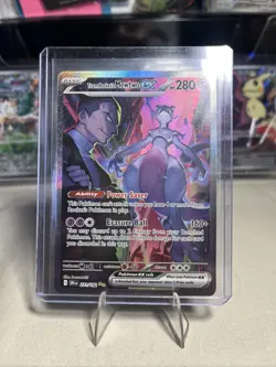 Team Rockets Mewtwo EX SIR Card 231/182 (CLEAN COPY) LIKELY GRADED 10 - Image 1