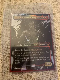 Ozai, the Phoenix King (0311) (Borderless) Avatar: The Last Airbender Foil MTG - Image 1