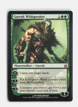 Garruk Wildspeaker 157 Commander MTG MP - Image 1