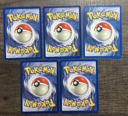 1999 Pokemon Base Set Unlimited 13 Card Lot - Vintage - Nidoran Max Revive - Image 5
