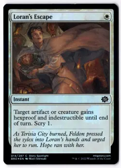 Loran's Escape BRO 14 Magic: The Gathering Foil C NM - Image 1