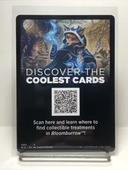 Emblem - Ral, Crackling Wit (Non-foil) Bloomburrow 0030 Emblem MTG - Image 2
