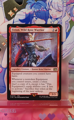 MTG - Firion, Wild Rose Warrior FIN 0137 Rare - Final Fantasy UB - NM - Image 1