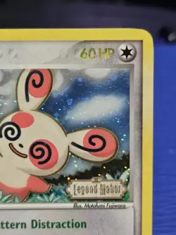 Pokemon Spinda 26/92 EX Legend Maker Rare Reverse Holo English Card LP/NM - Image 3