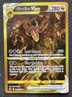 Giratina VSTAR Gold GG69/GG70 Crown Zenith Pokemon Card Full Alt Art Holo NM - Image 1