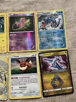 Pokemon Nintendo 12 Card Lot Lucario GX Gardevoir EX Vaporeon Holo BREAK English - Image 4