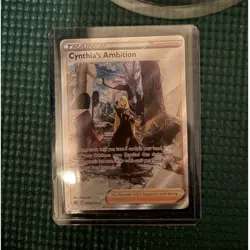 Pokemon Cynthia's Ambition GG60/GG70 Crown Zenith Galarian Gallery UR Holo FA EN - Image 1