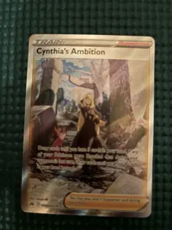 Pokemon Cynthia's Ambition GG60/GG70 Crown Zenith Galarian Gallery UR Holo FA EN - Image 2