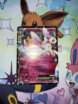 Pokemon TCG Sylveon EX Full Art RC21/RC32 Generations Radiant Collection NM/M - Image 1