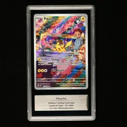 GEMIX 10 2023 Pokemon ENG Pikachu G MEW EN 173/165 Illustration Rare - Image 1