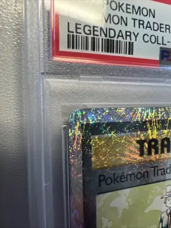 Pokemon Trader 103/110 Legendary Collection Reverse Holo PSA 5 - Image 3