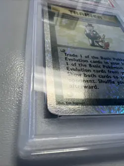 Pokemon Trader 103/110 Legendary Collection Reverse Holo PSA 5 - Image 5