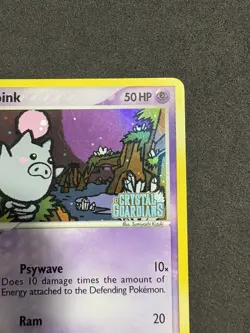 Pokemon Spoink 62/100 - Reverse Holo Stamped EX Crystal Guardians 2006 - Image 3