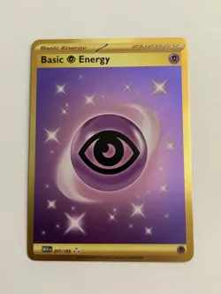 Gold Psychic Energy 207/165 Scarlet & Violet 151 Hyper Rare MINT Pokemon - Image 1