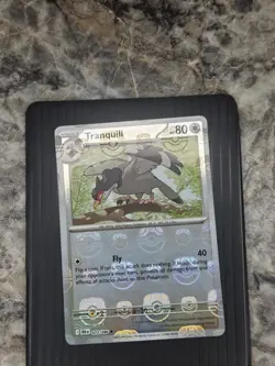 2025 Pokemon SV Black Bolt Tranquill Reverse Holo Master Ball Common #072/086 - Image 1