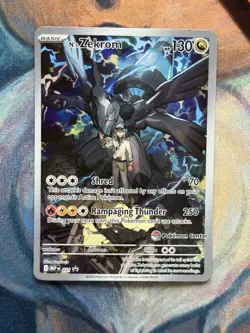 N's Zekrom Pokemon Center Stamp Mega Evolution Promo #031 NM / Near Mint - Image 1