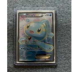 Manaphy EX 116/122 Full Art Holo Ultra Rare Breakpoint Pokemon TCG - Image 1