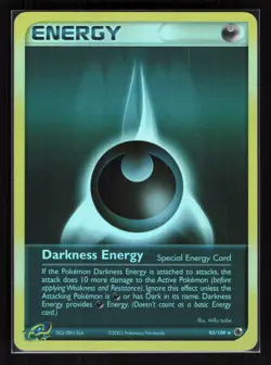 Darkness Energy (Special) Reverse Holo Rare Pokemon Ruby and Sapphire 93/109 NM - Image 1