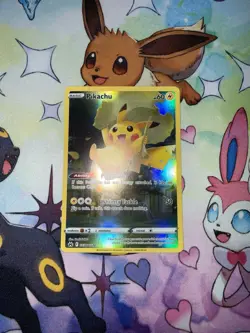 Pokemon TCG Pikachu GG30/GG70 Crown Zenith Galarian Gallery Ultra Rare Holo 60 - Image 1