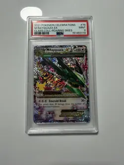 M Rayquaza EX 76 Celebrations Classic Collection Pokemon PSA 9 - Image 1