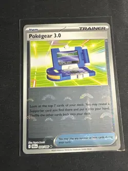 Pokemon Pokegear 3.0 084/086 Sv: Black Bolt Trainer Pokeball - Image 1