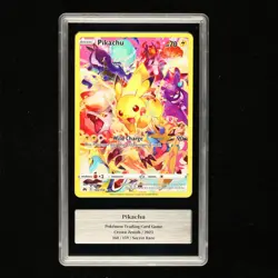 GEMIX 9 2023 Pokemon Crown Zenith ENG Pikachu F 160/159 Secret Rare - Image 1