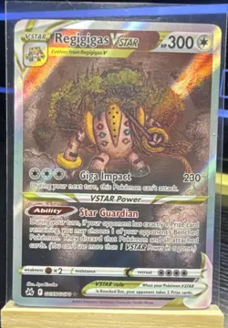 Pokemon Regigigas VSTAR GG55/GG70 Crown Zenith Ultra Rare Holo English - Image 1