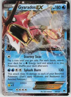 Pokemon TCG Gyarados EX Ultra Rare XY - BREAKpoint 26/122 - Image 1