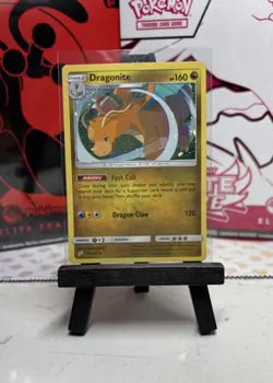 Pokemon TCG Dragonite 119/181 Sun & Moon Team Up Cosmos Holo Rare Promo NM - Image 1