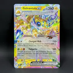 Pokemon Galvantula EX 051/142 NM Double Rare Stellar Crown - Image 1