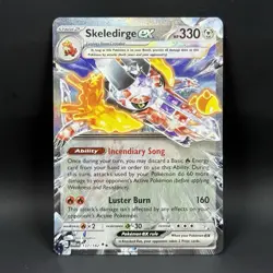 Pokemon Skeledirge EX 137/182 NM Double Rare Paradox Rift - Image 1