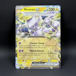 Pokemon Mewtwo EX 058/182 NM Double Rare Paradox Rift - Image 1