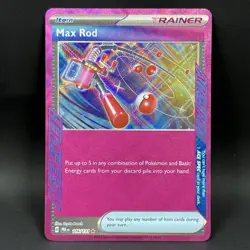 Pokemon Max Rod 116/131 NM Ace Spec Prismatic Evolutions - Image 1