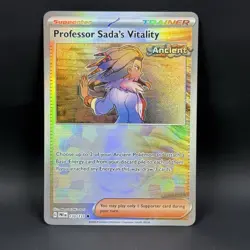 Pokemon Professor Sada’s Vitality 120/131 NM Pokeball Prismatic Evolutions - Image 1