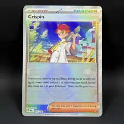 Pokemon Crispin 105/131 NM Pokeball Prismatic Evolutions - Image 1