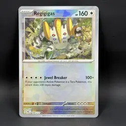 Pokemon Regigigas 086/131 NM Pokeball Prismatic Evolutions - Image 1