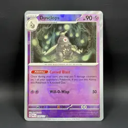 Pokemon Dusclops 036/131 NM Pokeball Prismatic Evolutions - Image 1