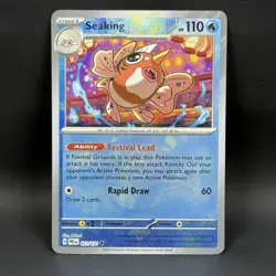 Pokemon Seaking 021/131 NM Masterball Prismatic Evolutions - Image 1