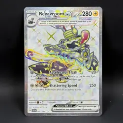 Pokemon Revavroom EX 081/064 Full Art Ultra Rare Shrouded Fable - Image 1