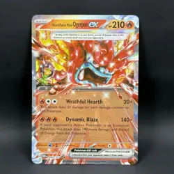 Pokemon Hearthflame Mask Ogerpon EX 040/167 NM Double Rare Twilight Masquerade - Image 1