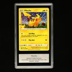 GEMIX 9 2021 Pokemon 25th ENG Pikachu D SWSH039 Promo - Image 2