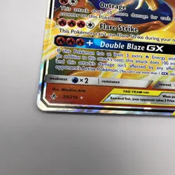 Pokemon Reshiram & Charizard GX 20/214 World Championship TAGTEAM GX 270HP T4499 - Image 3
