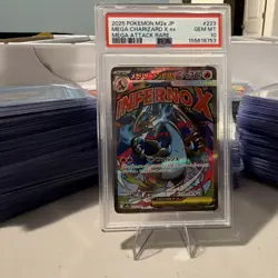 Pokemon Mega Charizard X ex M2a Mega Attack Rare Full Art Holo 223/193 JP PSA 10 - Image 1