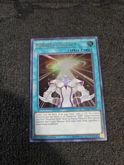 Yugioh - Miracle Contact - BLLR-EN076 - Ultra Rare - Image 1