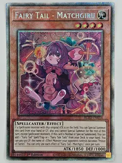 YuGiOh - BLZD-EN016 Fairy Tail - Matchgiru - Starlight Rare - Image 1