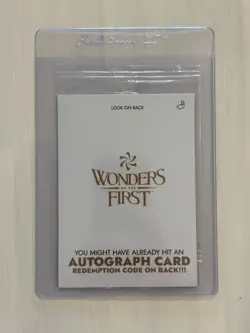 Wonders of the First April 2026 PSA Magazine Sealed Promo Card - Image 1