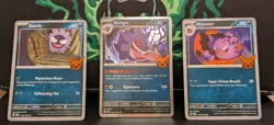 Gastly Haunter Gengar (Cosmos Holo) - 3 Card Lot - Trick Or Trade - Pokemon TCG - Image 1