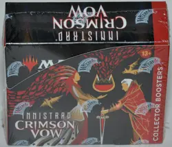 Crimson Vow Collector Booster Box Magic the Gathering MTG English Factory Sealed - Image 1