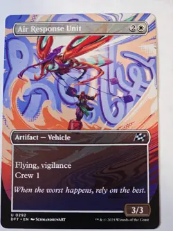 MTG - Air Response Unit Borderless - Aetherdrift - Image 1
