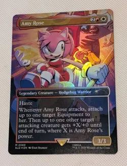 MTG *FOIL* Secret Lair AMY ROSE NM - Image 1